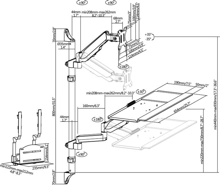 Image du produit equip Support de table (Tables, 32.01")