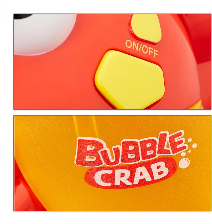 Actual product image Relaxdays Bathtime Crab Toy, Red