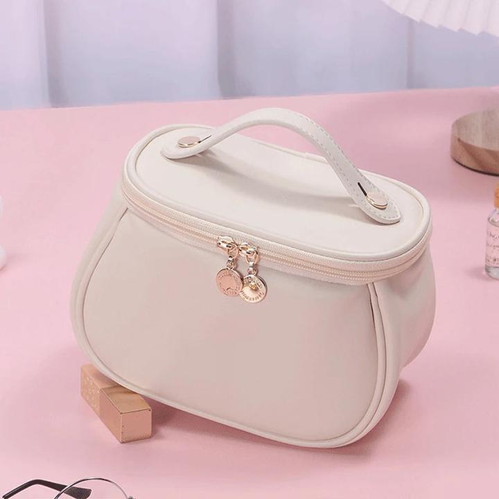 Actual product image Only-Bags.Store Leather travel make-up bag large make-up bag for going out
