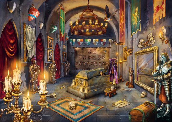 Produktbild Ravensburger Puzzle 12000787 - Das Schloss des Vampirs - 1000 Teile Puzzle für Erwachsene ab 14 (1000 Teile)