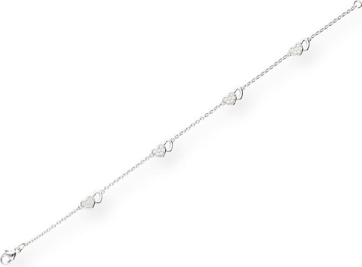 Carat Hearts (18.50 cm, Silber)