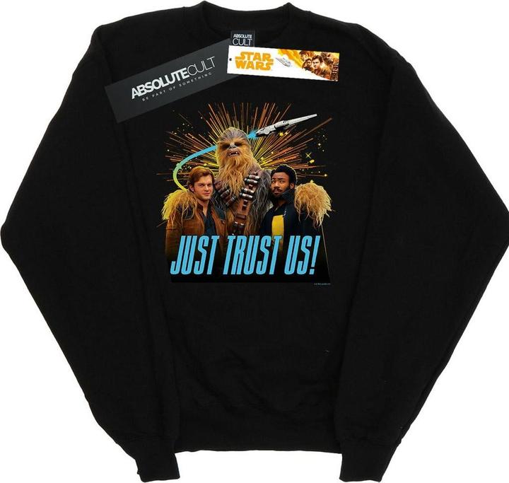 Star Wars Solo Just Trust Us Sweatshirt (L)
