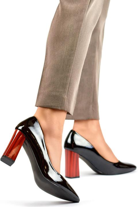 Actual product image Primo Pumps with heel model (36)