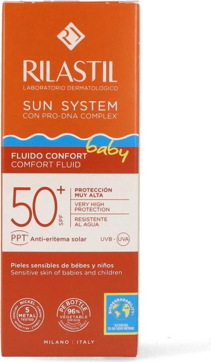 Actual product image Rilastil Sun System Baby Comfort Fluid Spf50+ 50ml (Suntan cream, SPF 50+, 50 ml, 70 g)
