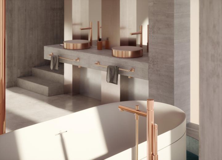 Produktbild hansgrohe AXOR Suite Badewanne, freistehend, 1900x850x630mm, SolidSurface, 2 Personen, 190 Liter (190 l, 200 cm, 90 cm)