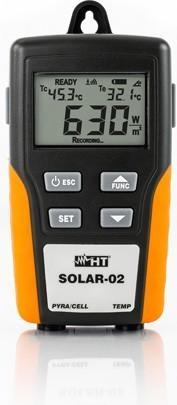 Actual product image HT Instruments Multi data logger SOLAR-02 Measured variable Te