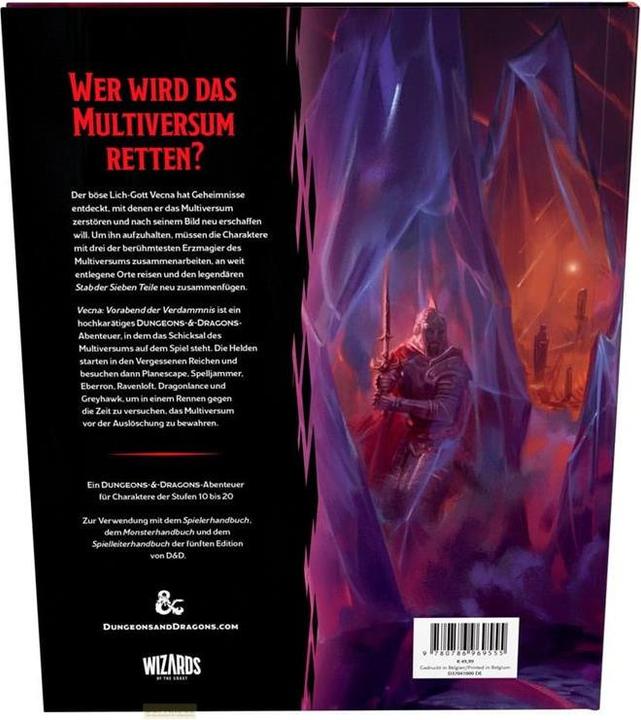 Productafbeelding Wizards of the Coast Dungeons & Dragons - - Duits (Duits)