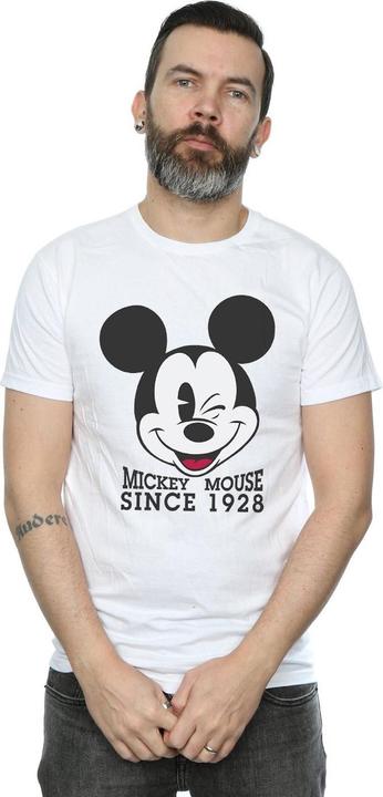 Immagine prodotto Disney Mickey Mouse Since 1928 Maglietta Uomo (XL)