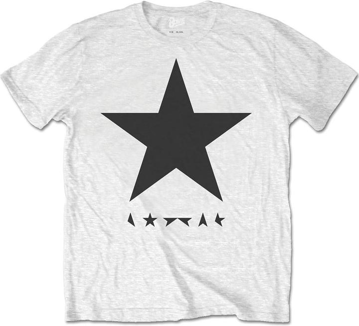 Actual product image David Bowie Blackstar (On White) (L)