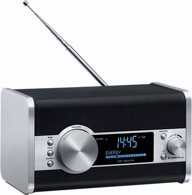Actual product image Albrecht Dr 900bt (DAB+, FM, DAB, Bluetooth)