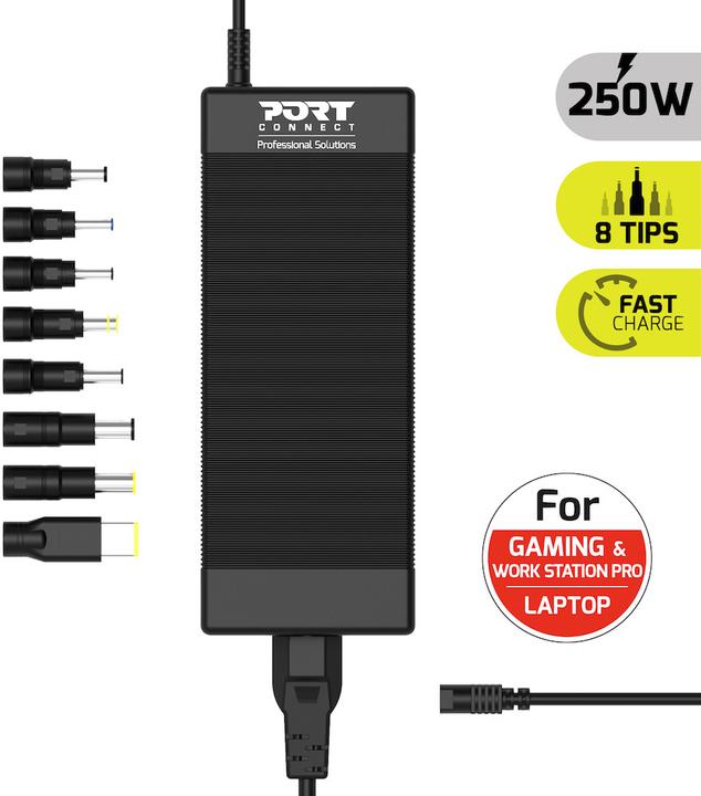Image du produit Port Designs POWER SUPPLY - 250W Station de jeu/travail universelle (250 W)