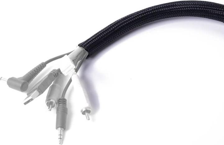 Actual product image NoName DESIRE2 Cable sheath with Velcro closure 2m - Black (Cable hole, 200 cm)