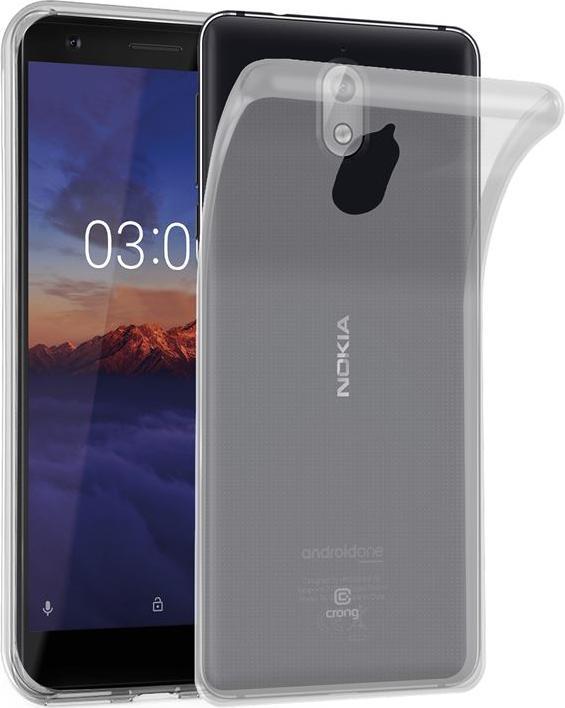 Produktbild Crong Crystal Slim Cover - Nokia 3.1 Hülle (Transparent) (Nokia 3.1)