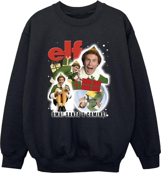 Elf Buddy Collage Sweatshirt Jungen
