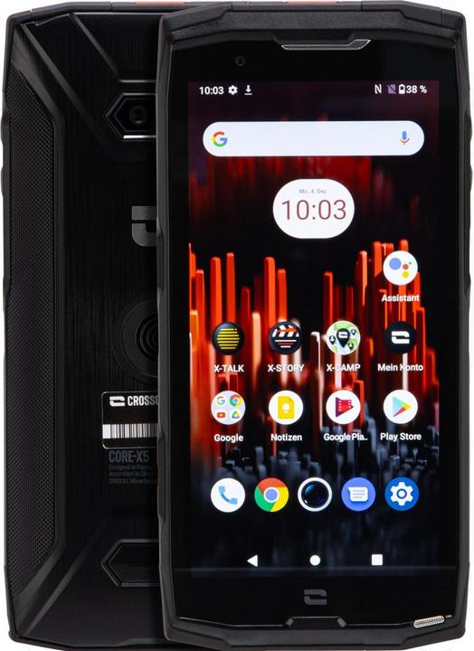Actual product image Crosscall Core X5 (64 GB, Black, 5.45", Dual SIM, 48 Mpx, 4G)