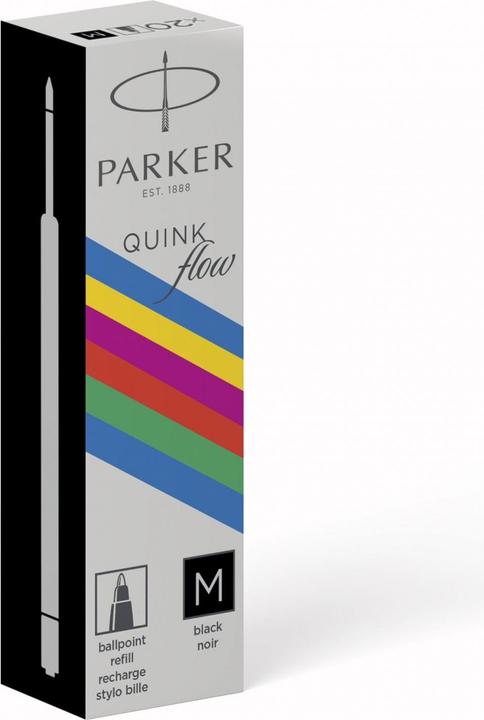 Immagine prodotto Parker Pen Quinkflow (Mine di ricambio, Nero)