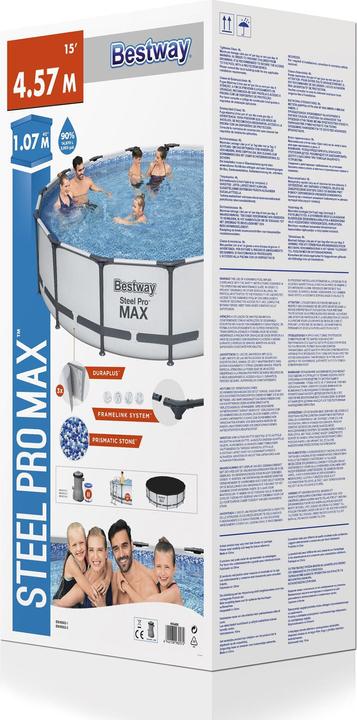 Image du produit Bestway Steel Pro Max Set (Ø 457 x 107 cm)