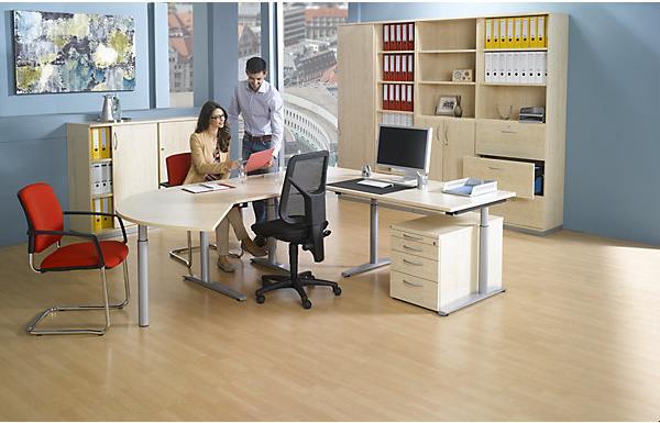 Immagine prodotto kaiserkraft HANNA - tavolo di fissaggio, regolabile in altezza 680 - 820 mm