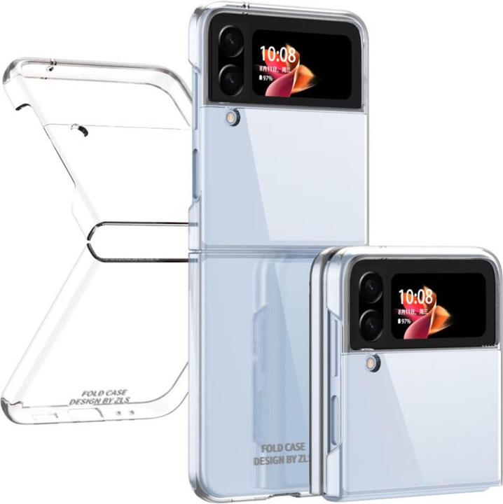 Cover-Discount Galaxy Z Flip4 5G - Full Protection Schutzhülle transparent (Samsung Galaxy Z Flip4)