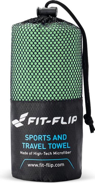 Immagine prodotto Fit-Flip Mikrofaser Handtuch schnelltrocknend mit Tasche 70x140cm (70 x 140 cm)