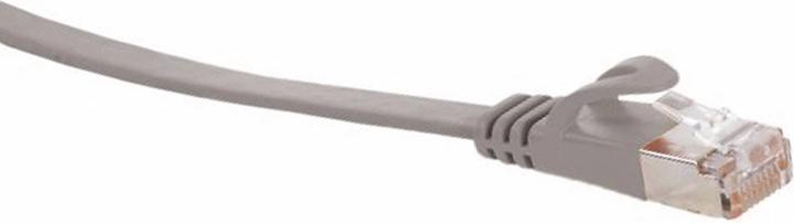 Immagine prodotto Shiverpeaks Cavo piatto RJ45 con cavo grezzo Cat.7 slim, grigio, 15m (U/FTP, CAT7, 15 m)