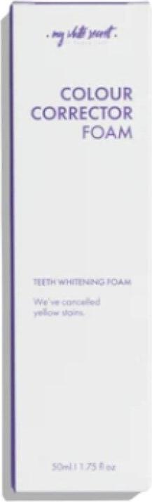 Immagine prodotto My White Secret Correttore in schiuma per lo sbiancamento dei denti V34 (Schiuma sbiancante per denti) 50 ml (50 ml, Schiuma)