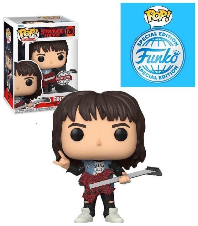 Produktbild Funko Pop! Stranger Things S4 : Eddie w/ Guitar (1250) EXM