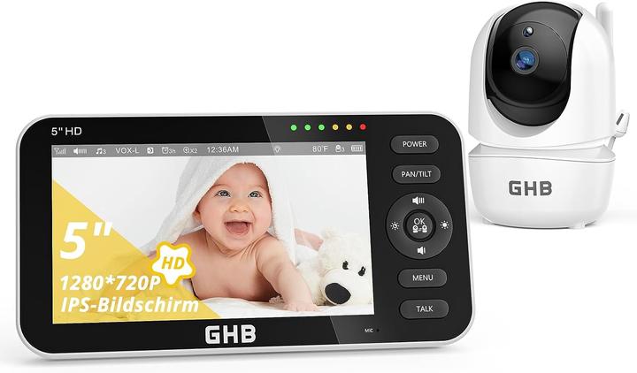 GHB Babyphone (Babyphone mit Kamera)