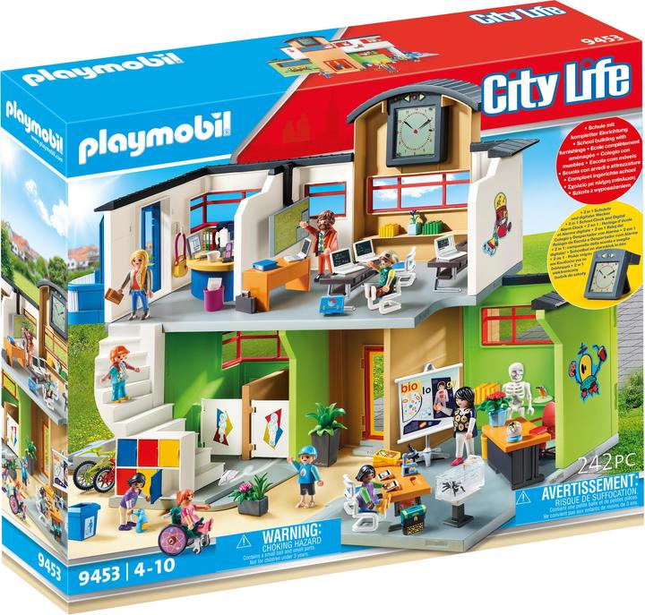 Playmobil Large school with facilities (9453, Playmobil City Life)