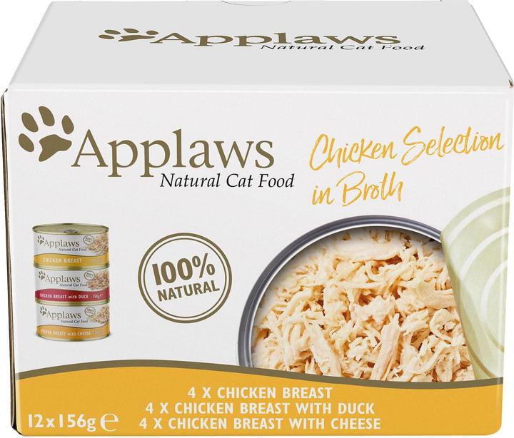 Applaws Huhn in Brühe (Adult, 12 Stk., 1872 g)