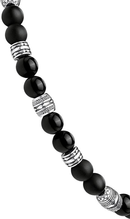 Immagine prodotto Thomas Sabo Bracciale Talisman nero (17 cm, Argento 925)