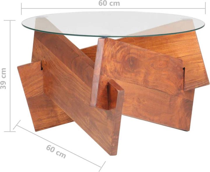 Image du produit VidaXL Table basse (60 x 39 cm)