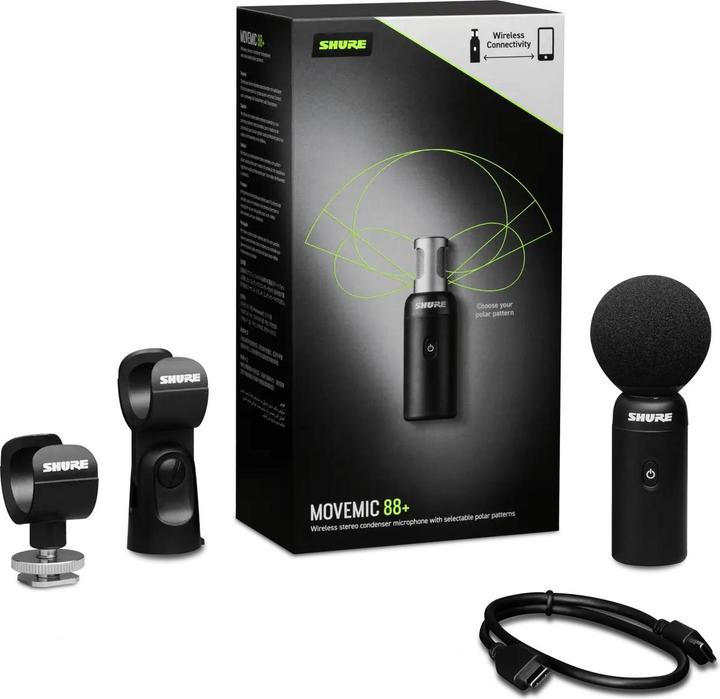 Image du produit Shure Mikrofon MoveMic 88+W