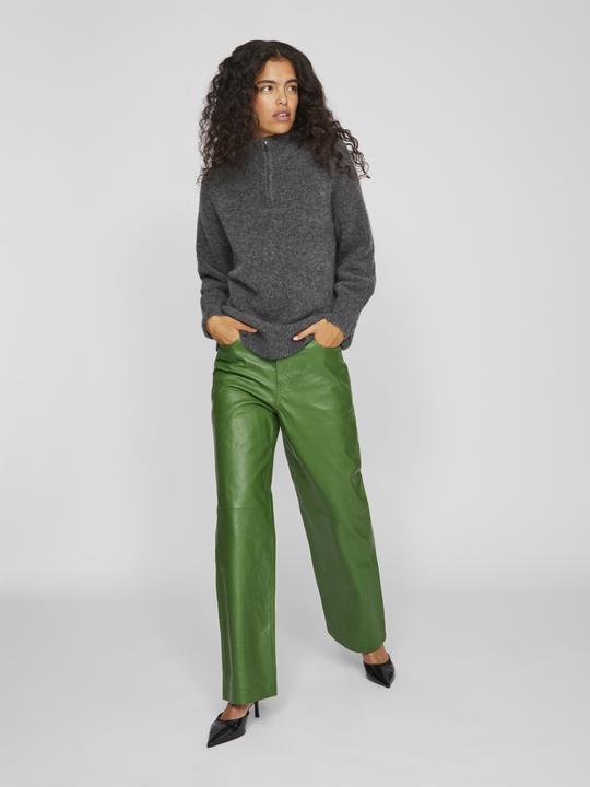 Actual product image Vila Zip-up turtleneck knitted jumper (M)