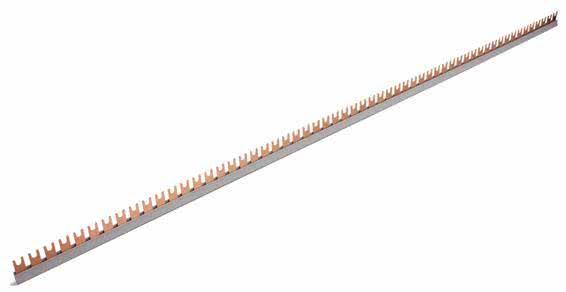 Produktbild FTG Friedrich Göhringer Gabel K 57 1-polig 1000mm 16qmm 853 Sammelschiene 90° gebogen isoliert (Kabel)