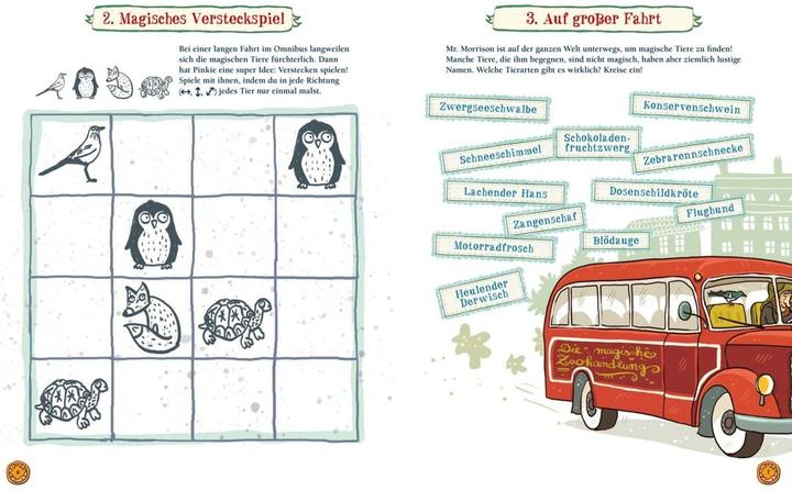 Produktbild Die Schule der magischen Tiere - Endlich Pause. Das grosse Rätselbuch (Deutsch, Margit Auer, Nikki Busch, 2017)