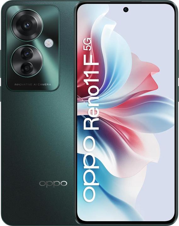 Produktbild Vodafone OPPO Reno 11F 5G (256 GB, Palm Green, 6.70", 64 Mpx, 5G)
