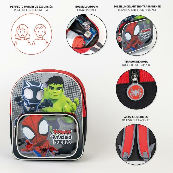 Image du produit Sac à dos scolaire Spidey Rouge 25 x 3 x 12 cm