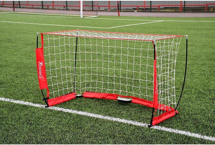 Precision Fussballtor Pro Flexi Glasfaser Stahl