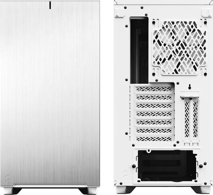 Actual product image Fractal Define 7 White TG Clear Tint (mATX, Mini-ITX, ATX, E-ATX)