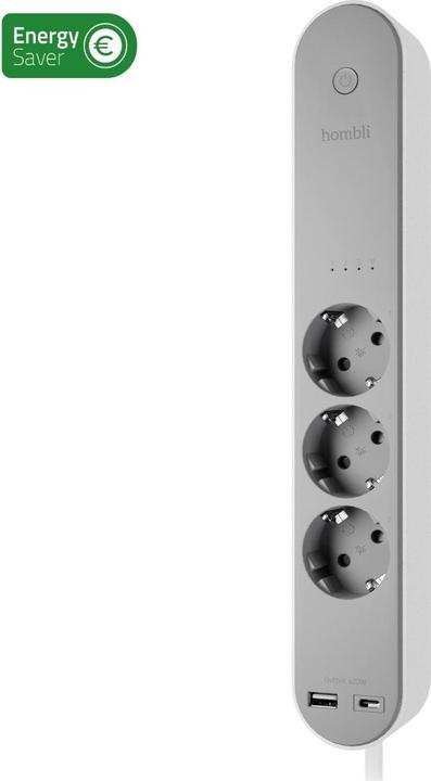 Produktbild Hombli smarte Steckdosenleiste (3 x, USB-A, USB-C, 1.50 m)