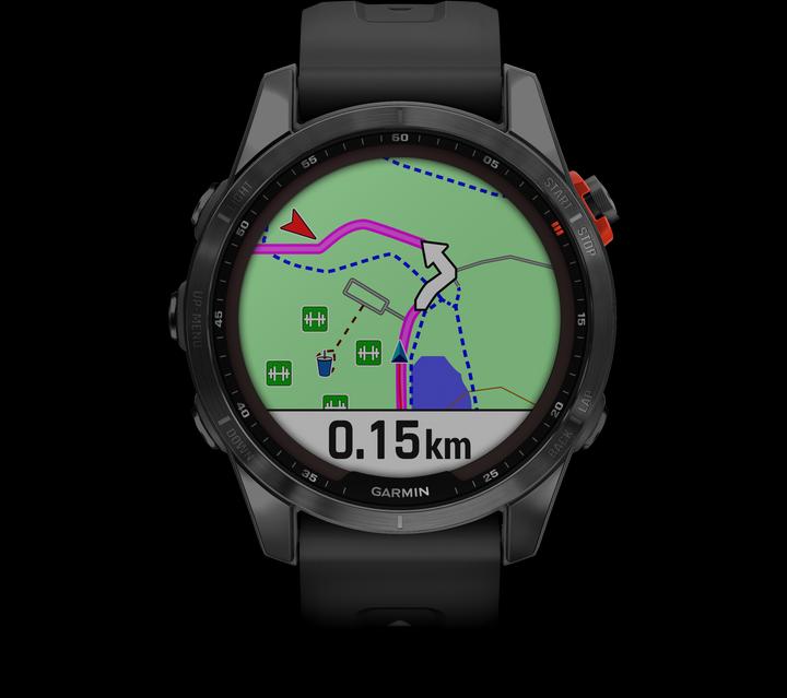 Actual product image Garmin fenix 7S solar (42 mm)