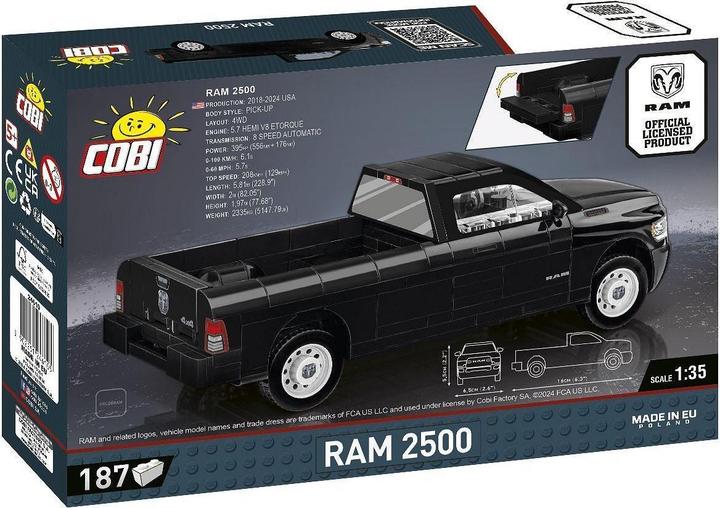 Actual product image Cobi Dodge RAM 2500