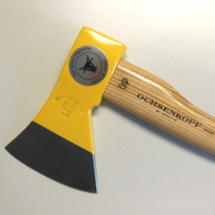 Produktbild Ochsenkopf Forstbeil, Polierte Schneide, Robustes Eschenholz, 38 cm, 1,1 kg
