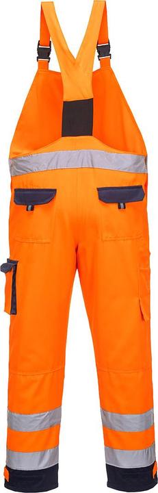 Image du produit Portwest Pantalon de sécurité Dijon Contrast High-Vis Bib And Brace pour homme (S)