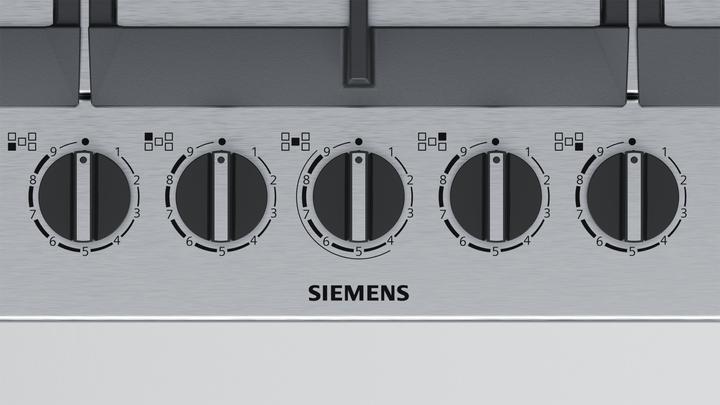 Image du produit Siemens EC7A5RB90 Table de cuisson en acier inoxydable Intégrée Table de cuisson à gaz 5 zone(s)