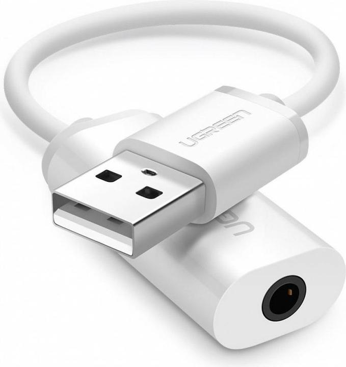 Image du produit Ugreen Carte son USB avec prise jack stéréo (USB)