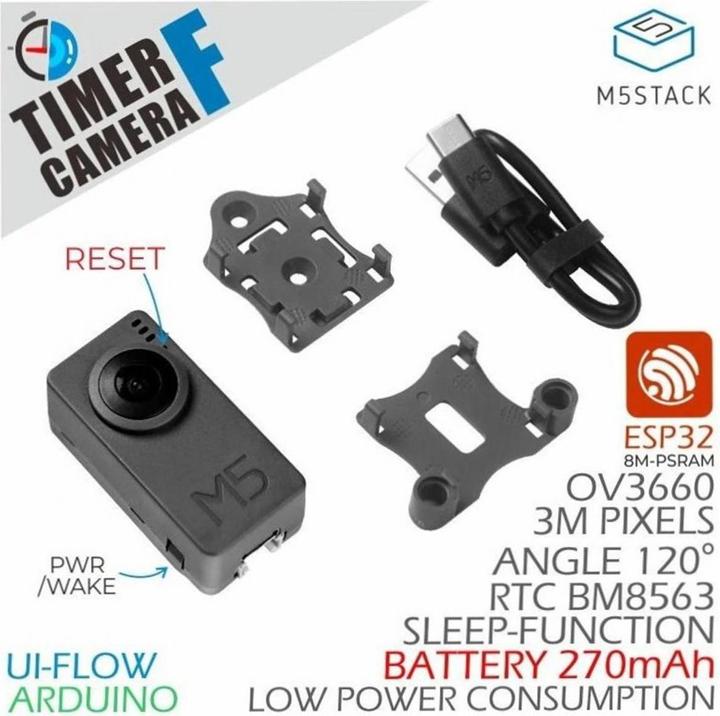 Produktbild M5Stack Timer Kamera Fisheye ESP32 OV3660