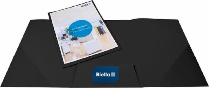 Produktbild Biella Präsentationsmappe Pearl A4 Schwarz, 25 Stück (A4, 25 x)