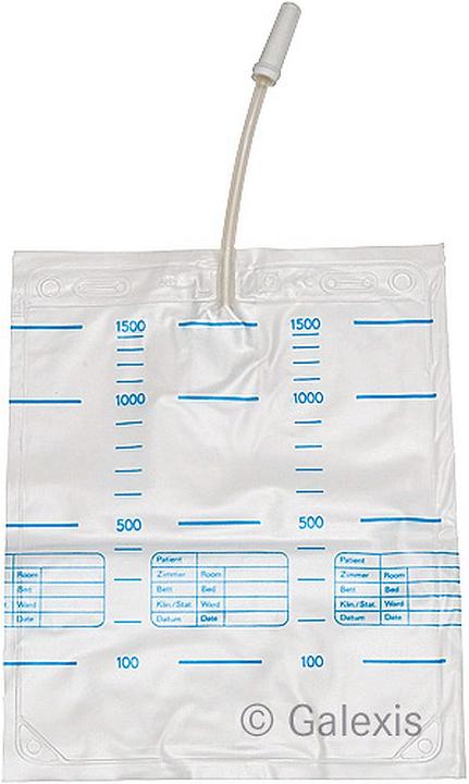 GHC Urine bag CAREFLOW 1.5l 90cm unst o Abl RV 10 pcs.